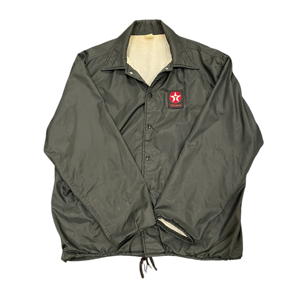 Vintage Texaco Men's Jacket Black L